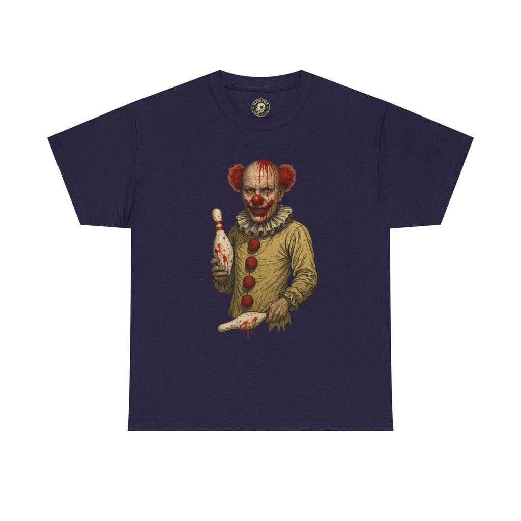 Spooky Clown Unisex Tee | Horror Fan Shirt, Halloween Costume, Graphic Tee, Horror Movie Merchandise, Unique Gift