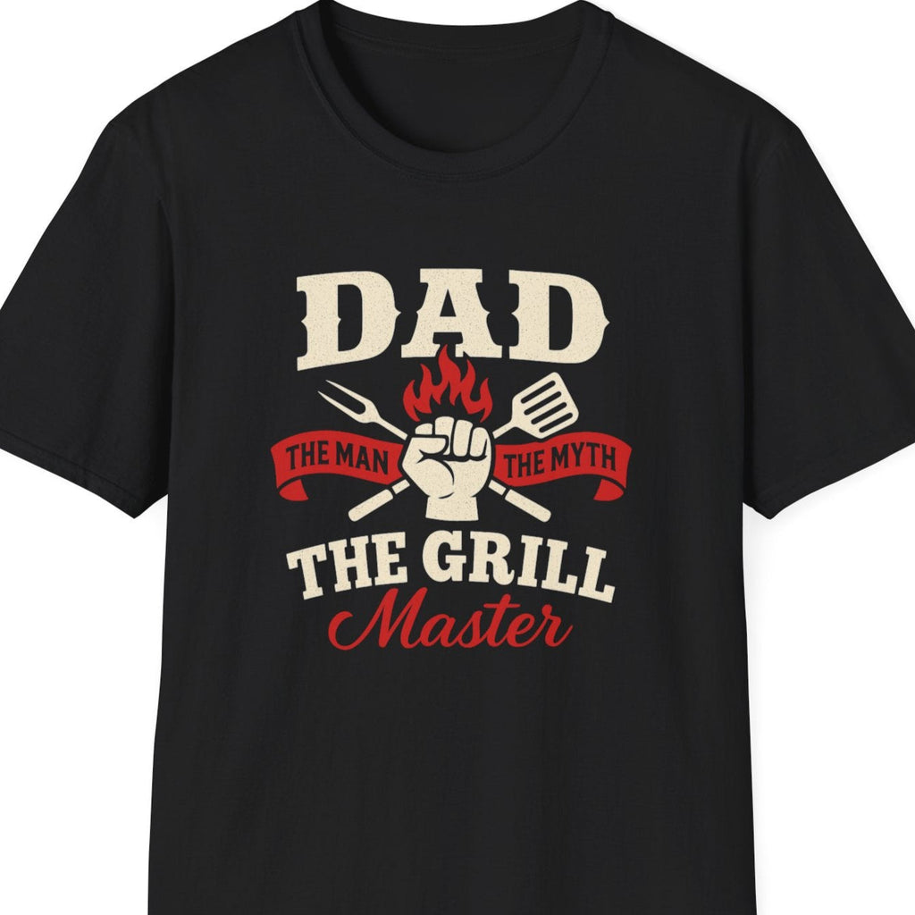 “Dad The Man The Myth The Grill Master” Softstyle T-Shirt