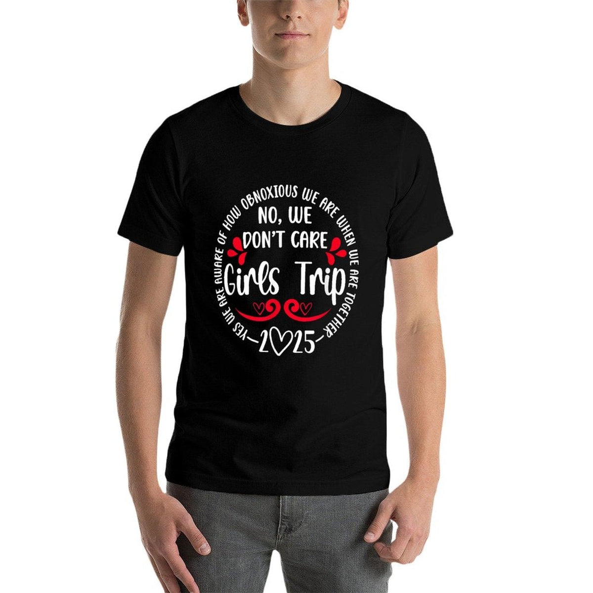 Funny Girls Trip 2025 Vacation Travel Girls Night Out  Classic T-Shirt