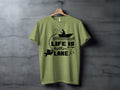 Life Is Better At The Lake Fishing Adventure Graphic T-Shirt