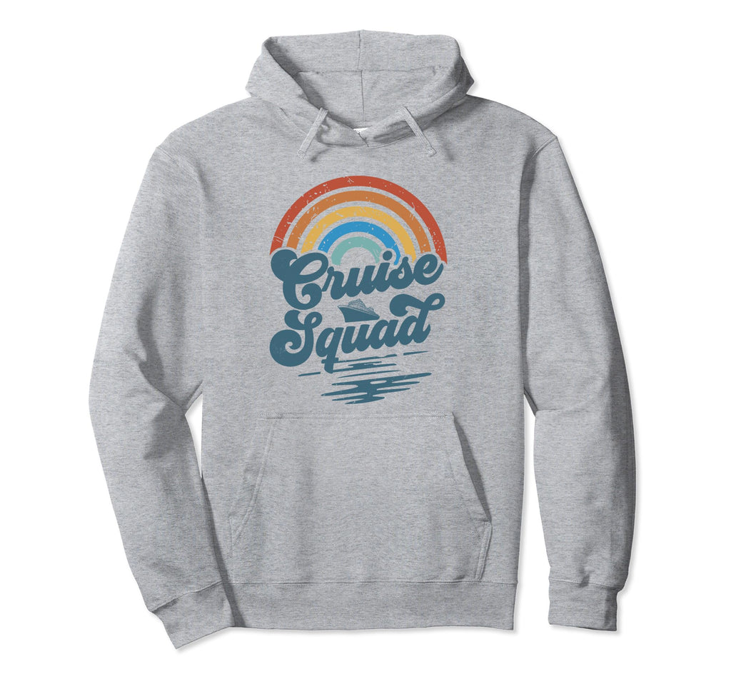 Cruise Graduation Trip Groovy Rainbow Hoodie - Custom Art Print for Adults