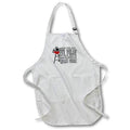 Apron - Once You Put My Meat in Your Mouth You Will Want More BBQ Humor Barbeque Humor