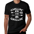 Bbq Chillin And Grillin Barbecue Pit Men Women Kids  Stretchy T-Shirt
