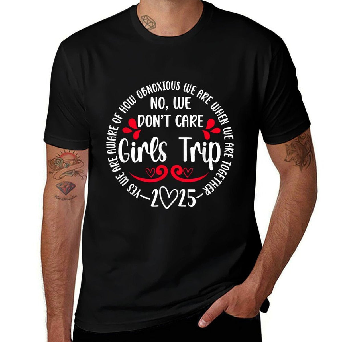 Funny Girls Trip 2025 Vacation Travel Girls Night Out  Classic T-Shirt