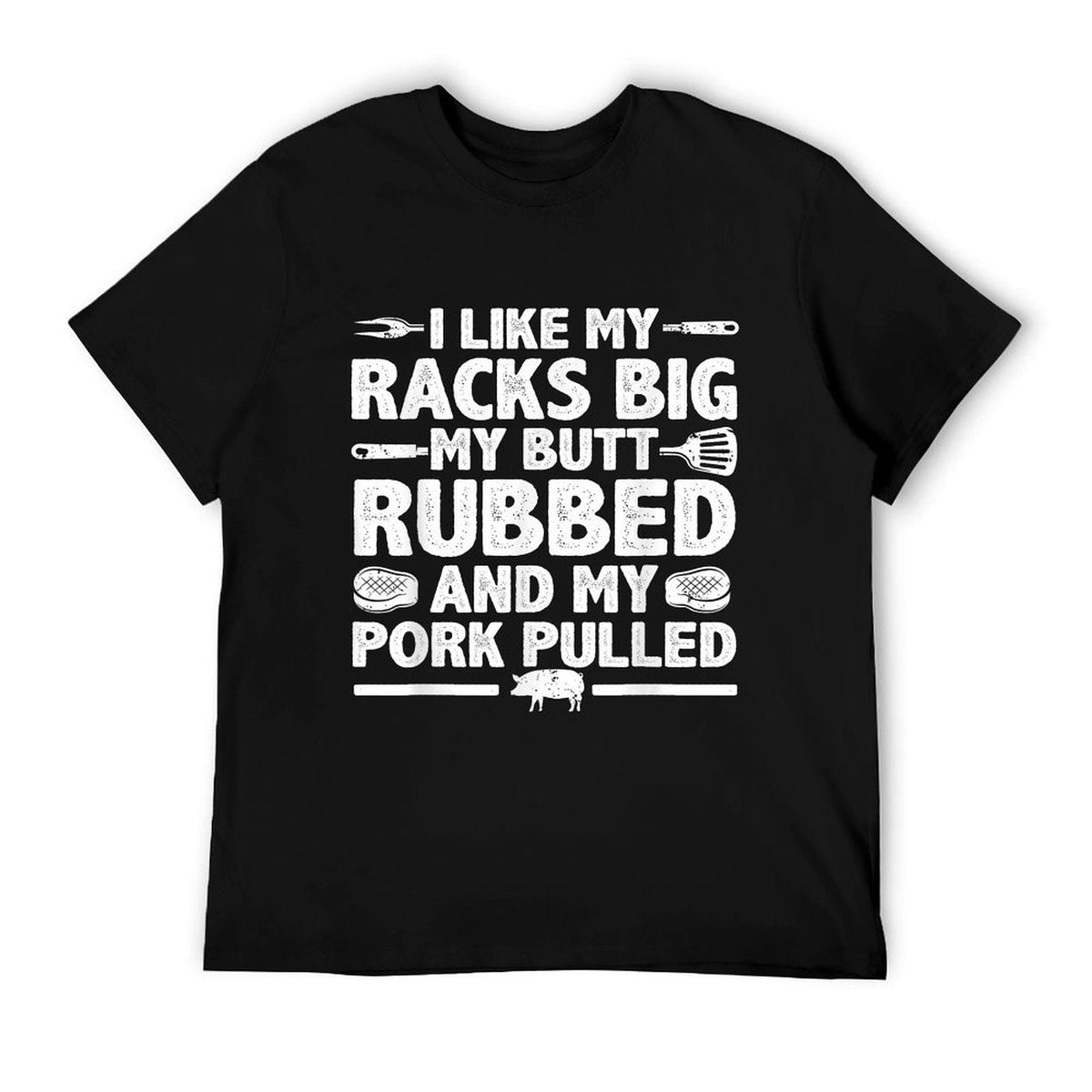 Cool Grilling For Men Women Pork Rub Smoking BBQ Meat Smoker T-Shirt